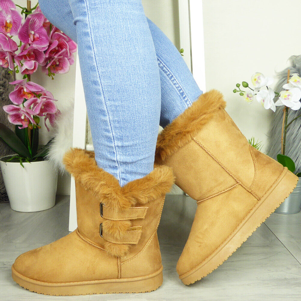 MUCY Camel Ankle Sticky Westen Winter Boots