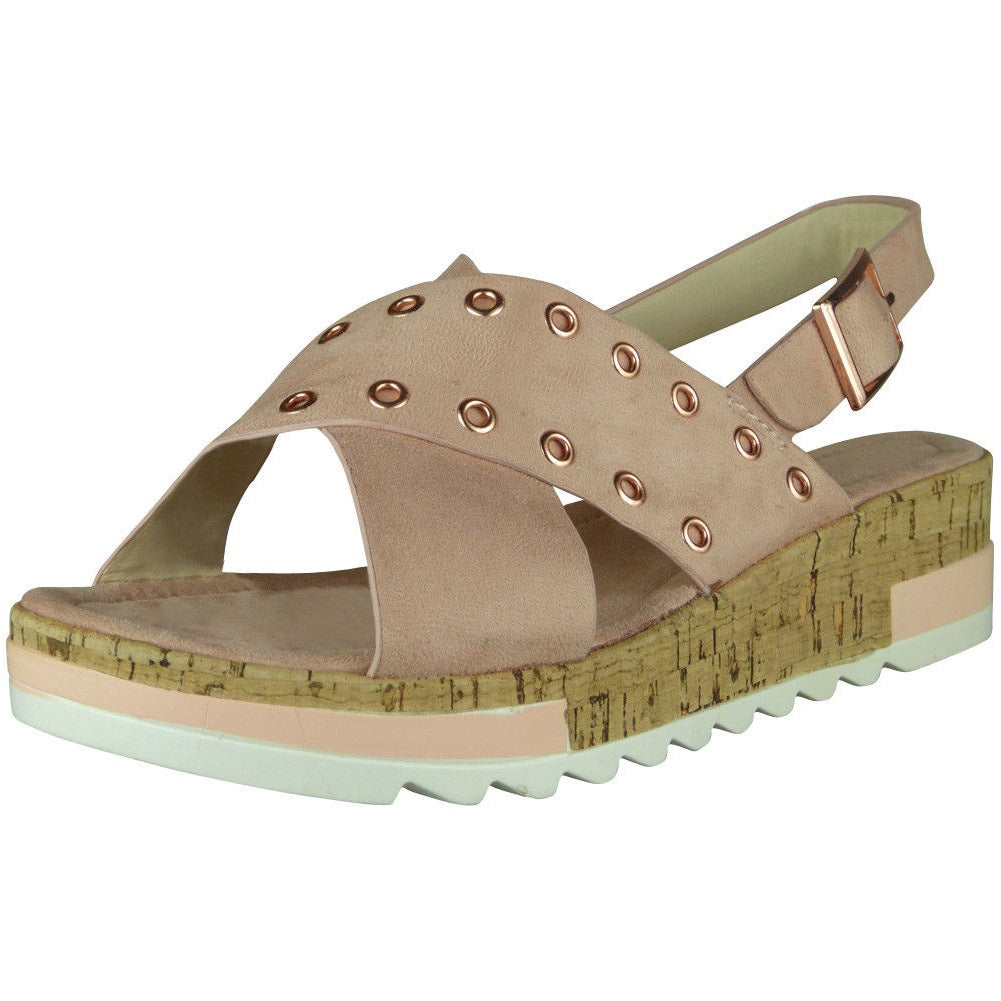 Shelia Pink Peep-Toe Slingback
