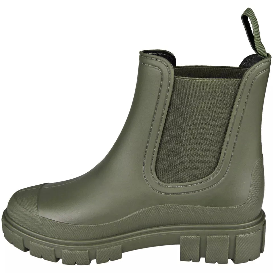 EMMIE GREEN Ankle Snow Rain Pull On Boots
